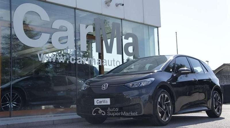 Grigio(met.) Usata 2021 VW ID.3 Pure Due volumi | 17.700 € (Buon prezzo) - Immagine 1/4
