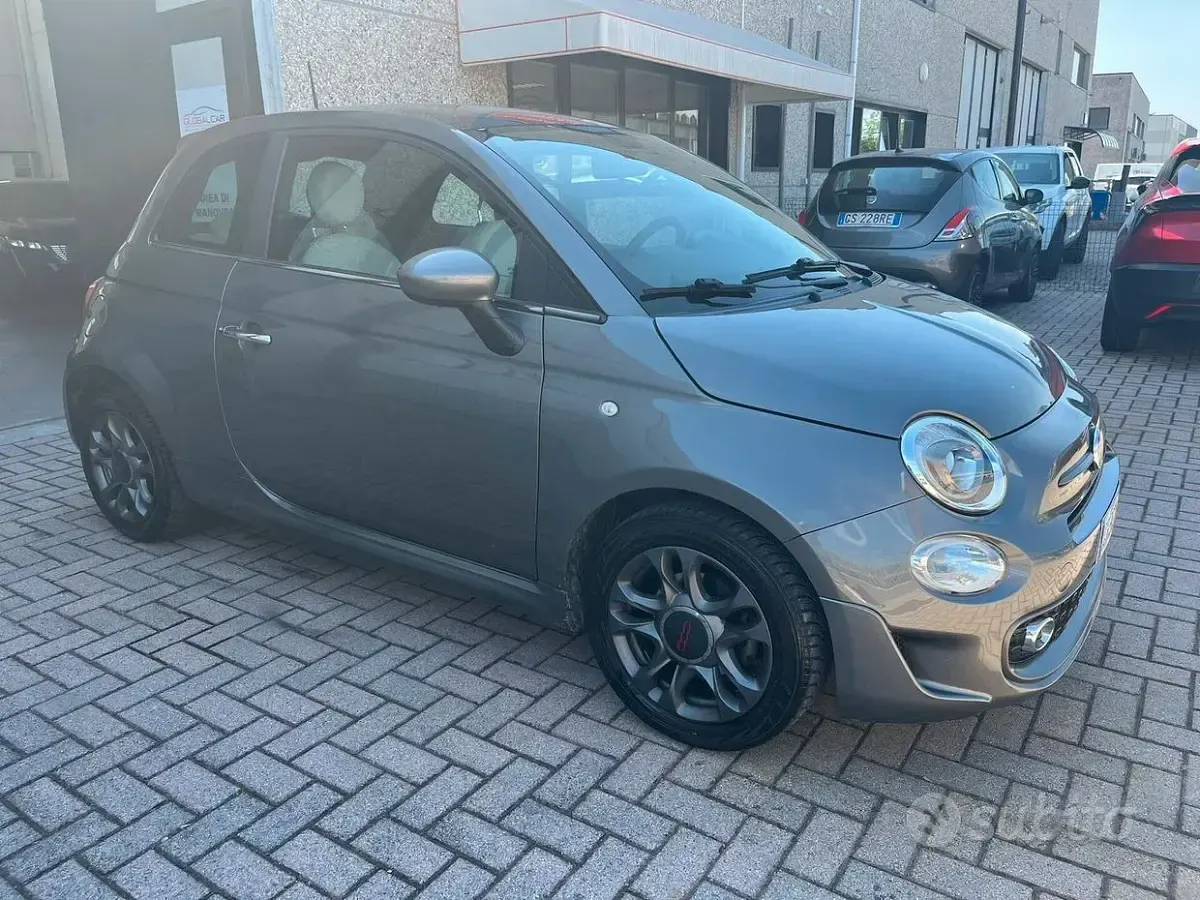 Usata Fiat 500 69 CV (50 kW) 2021 Grigio Berlina