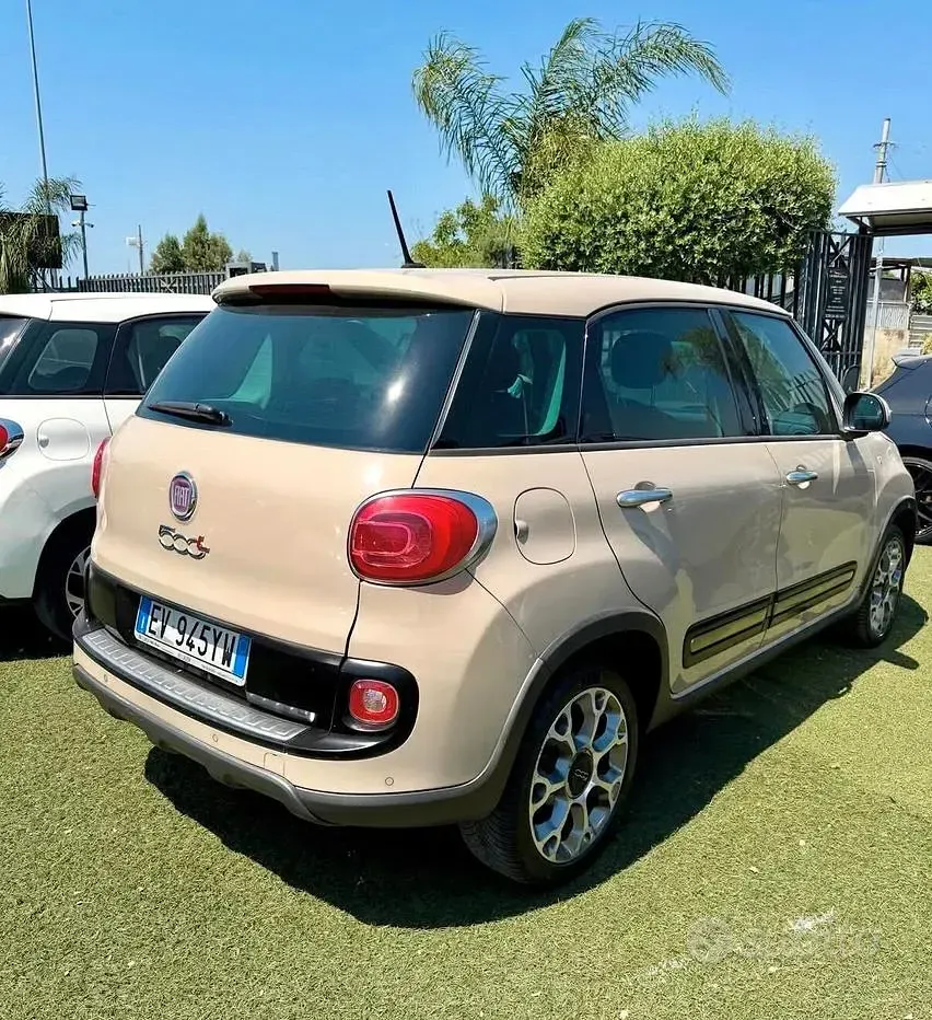 Usata Fiat 500L Trekking 95 CV (69 kW) 2015 Beige Monovolume