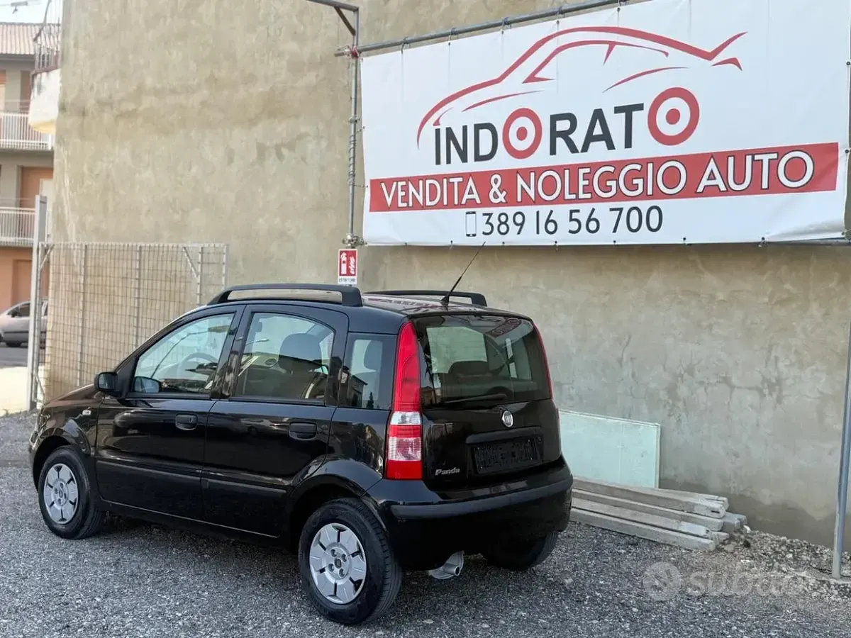 Usata Fiat Panda Emotion 60 CV (44 kW) 2008 Nero Utilitaria