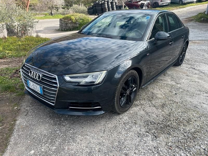 Usata Audi A4 S-Line 190 CV (139 kW) 2018 Nero Berlina