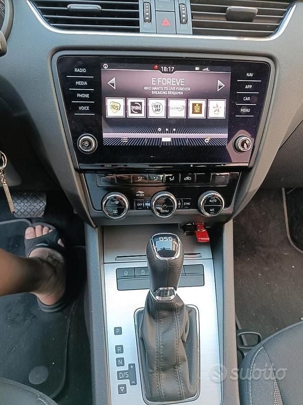 Usata Skoda Octavia 116 CV (85 kW) 2018 Grigio Station wagon