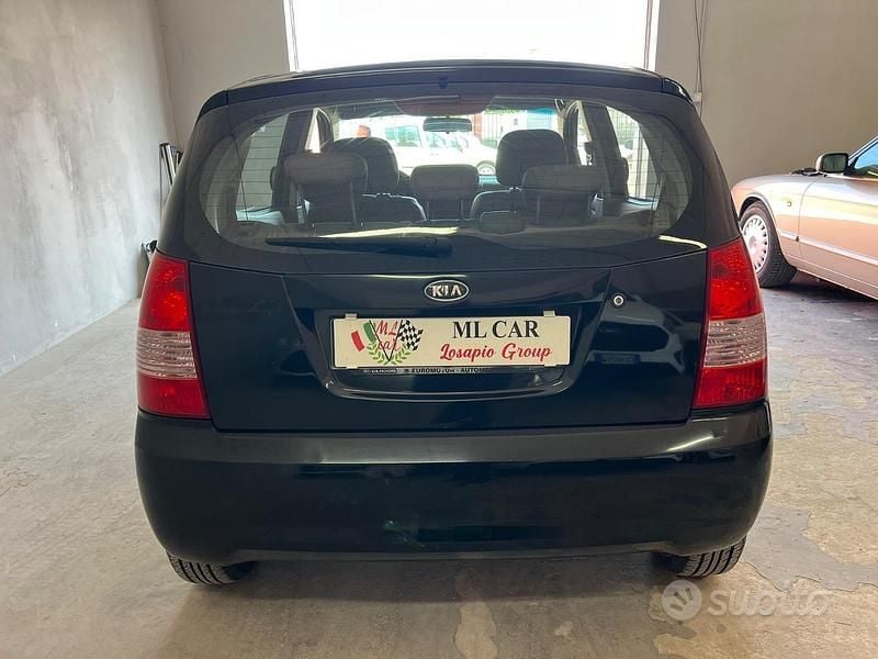 Usata Kia Picanto Spirit 60 CV (44 kW) 2008 Nero Utilitaria