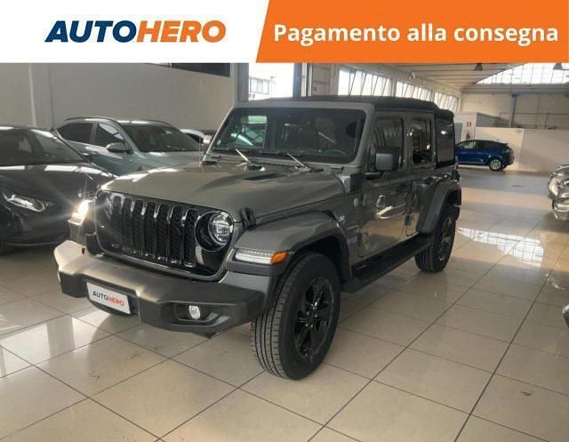 Usata Jeep Wrangler Unlimited Sahara 271 CV (199 kW) 2022 Grigio SUV