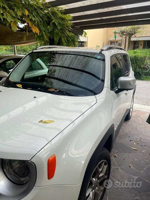 Usata Jeep Renegade Limited 140 CV (102 kW) 2017 Bianco SUV