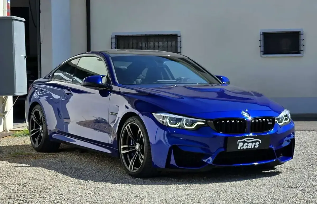 Usata BMW M4 431 CV (317 kW) 2020 Blu notte Coupé
