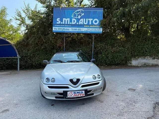 Usata Alfa Romeo Spider 150 CV (110 kW) 2003 Grigio Cabrio
