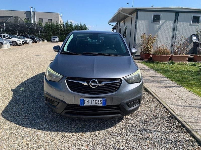 Usata Opel Crossland X 120 CV (88 kW) 2018 Grigio SUV