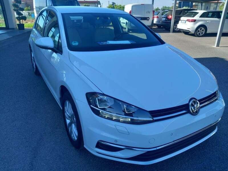 Usata VW Golf VII Comfortline 116 CV (85 kW) 2018 Bianco Berlina