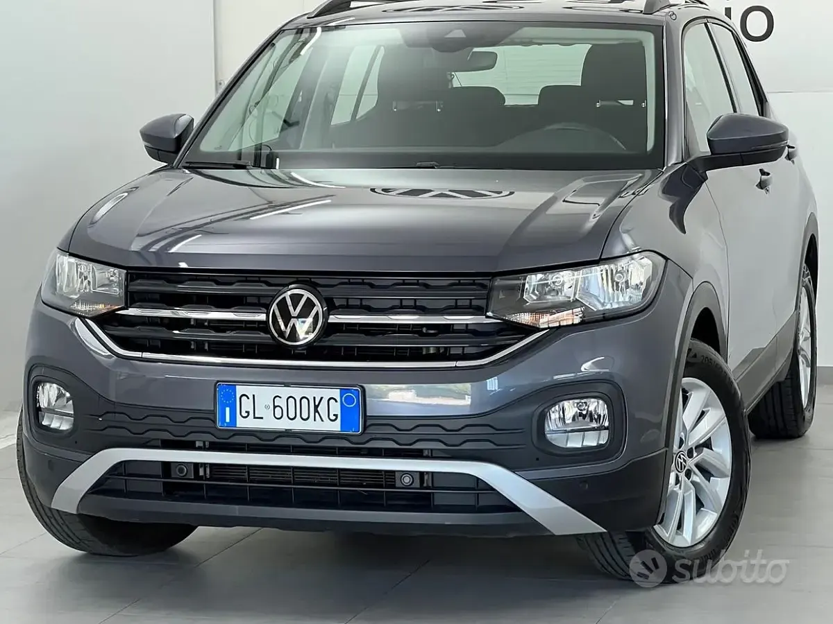 Usata VW T-Cross Style 95 CV (69 kW) 2022 Grigio SUV