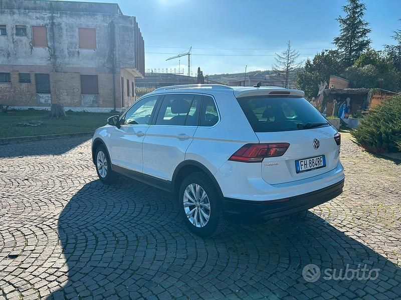 Usata VW Tiguan Advance 150 CV (110 kW) 2017 Bianco SUV