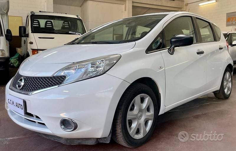 Usata Nissan Note 90 CV (66 kW) 2014 Bianco Utilitaria