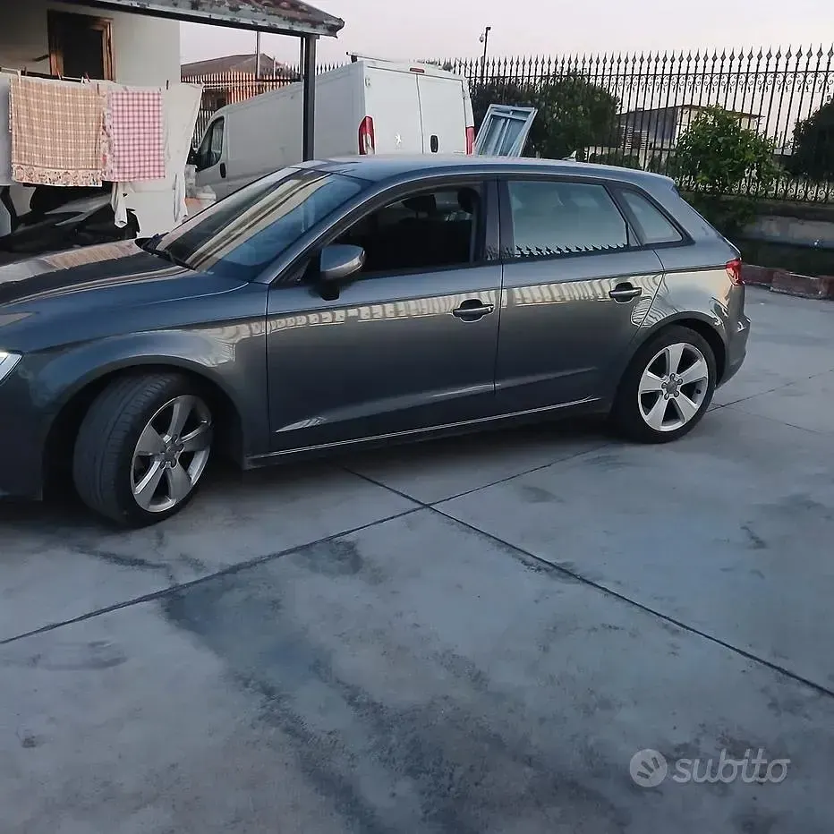 Usata Audi A3 150 CV (110 kW) 2016 Grigio Utilitaria