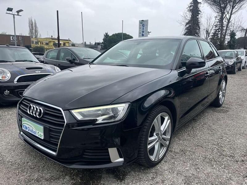 Usata Audi A3 Sport 150 CV (110 kW) 2017 Nero Berlina