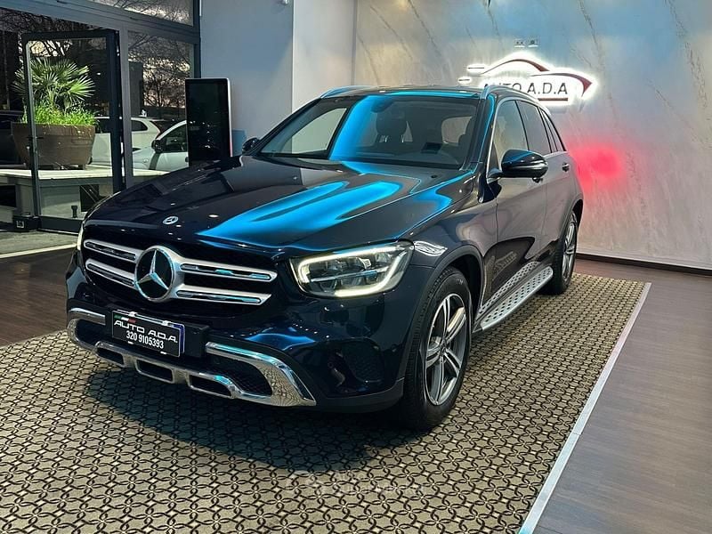 Usata Mercedes GLC200 163 CV (119 kW) 2021 Blu SUV