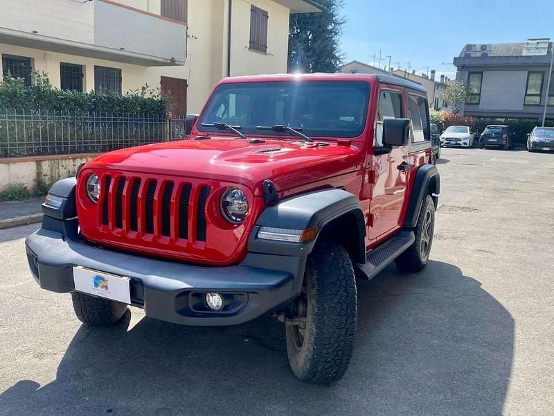 Usata Jeep Wrangler Sport 200 CV (147 kW) 2019 Rosso SUV