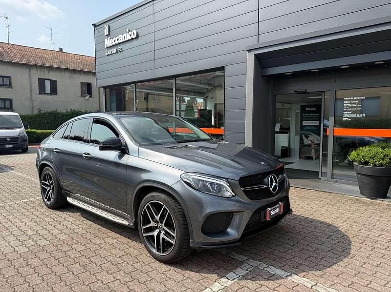 Usata Mercedes GLE350 Exclusive 258 CV (189 kW) 2018 Grigio Coupé