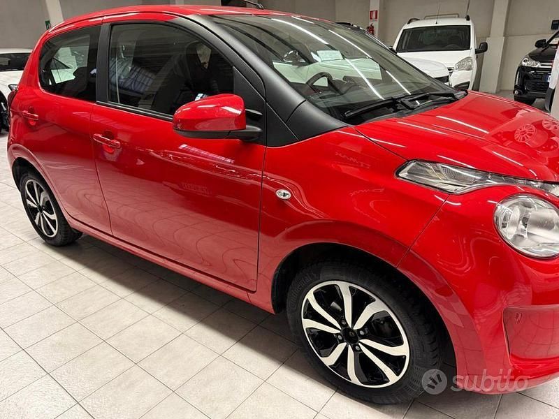 Usata Citroën C1 Feel 72 CV (52 kW) 2021 Rosso Utilitaria