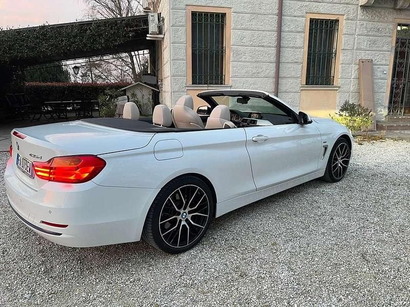 Usata BMW 435 313 CV (230 kW) 2016 Bianco Cabrio