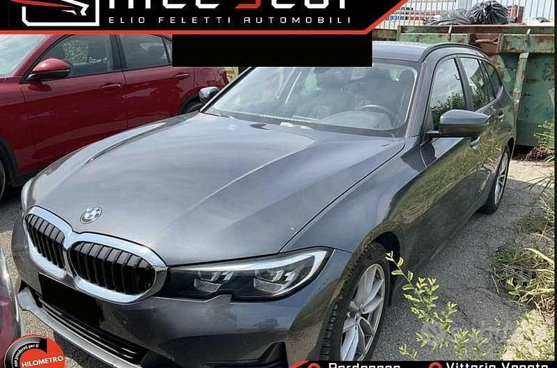 Grigio Usata 2021 BMW 320e Advantage Station wagon | 27.400 € (Buon prezzo) - Immagine 1/4