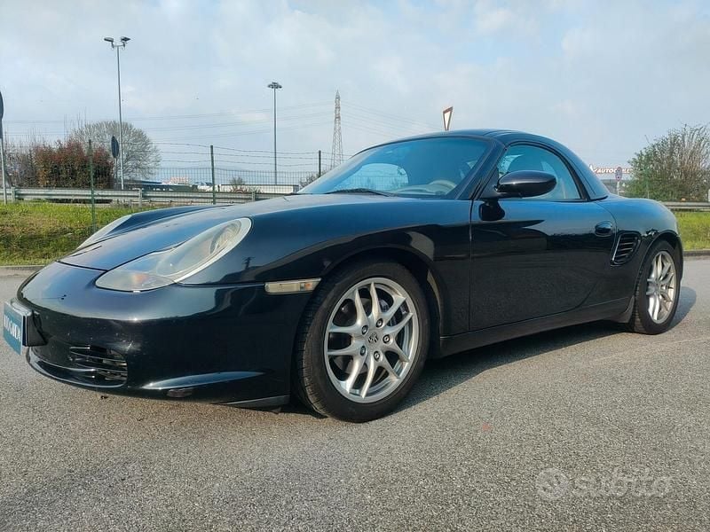 Usata Porsche Boxster 228 CV (167 kW) 2003 Nero Cabrio