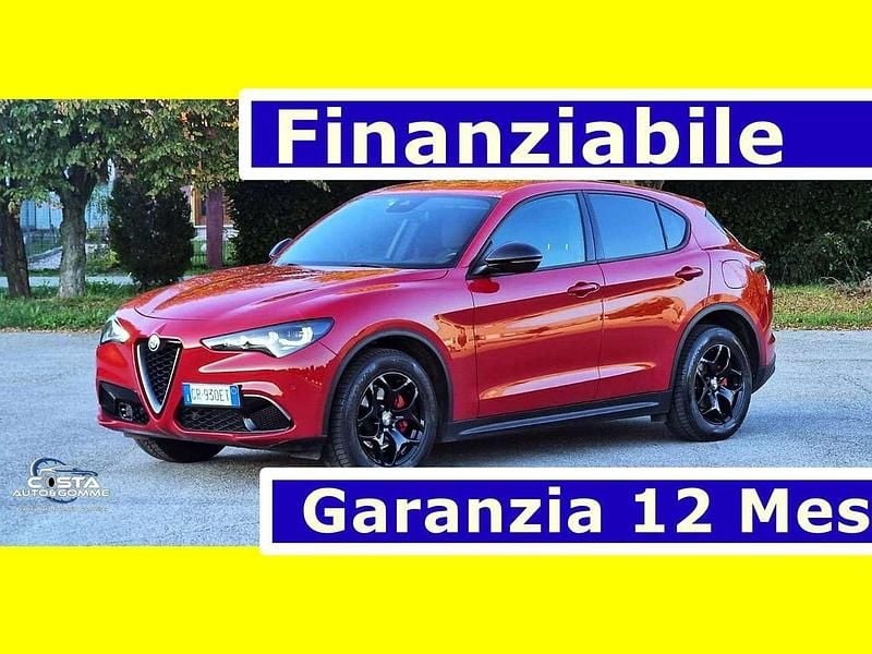 Usata Alfa Romeo Stelvio Super 160 CV (117 kW) 2023 Rosso SUV