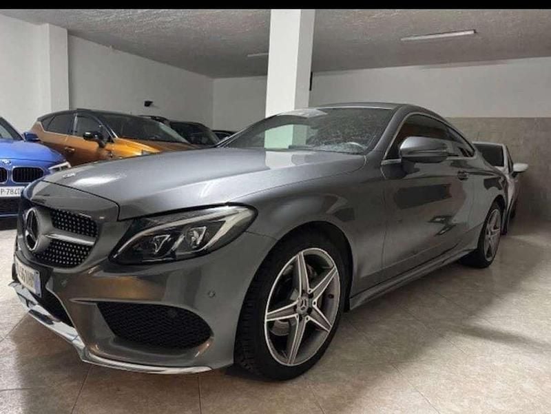 Usata Mercedes C220 Premium Plus 170 CV (125 kW) 2017 Grigio Coupé