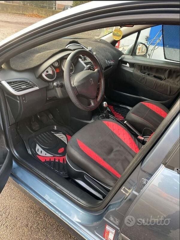 Usata Peugeot 207 88 CV (64 kW) 2007 Grigio Berlina