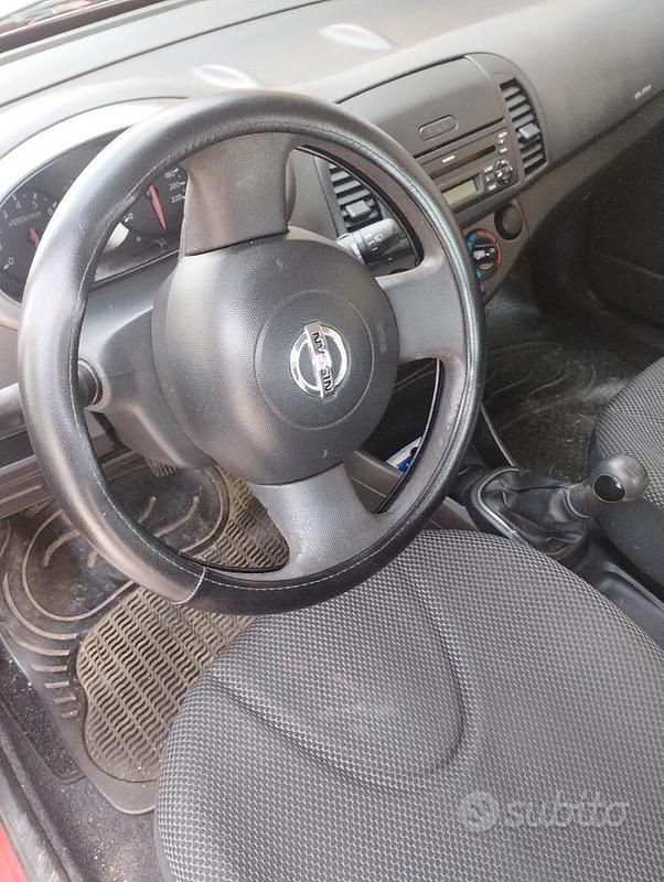 Usata Nissan Micra 2009 Rosso Utilitaria