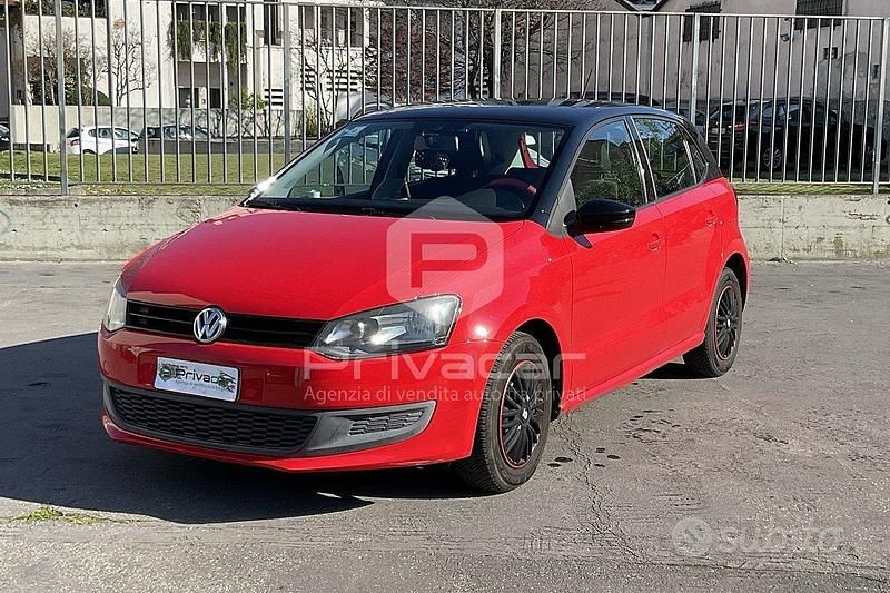 Usata VW Polo Trendline 60 CV (44 kW) 2010 Rosso Utilitaria