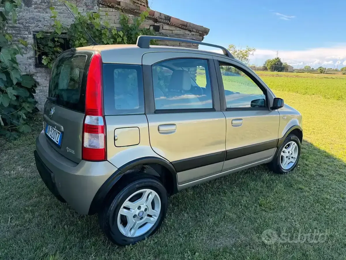 Usata Fiat Panda Climbing 51 CV (37 kW) 2008 Marrone Utilitaria
