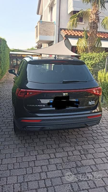 Usata Seat Tarraco 150 CV (110 kW) 2019 Nero SUV