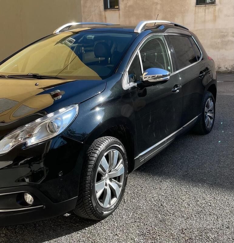 Usata Peugeot 2008 92 CV (67 kW) 2013 Nero SUV