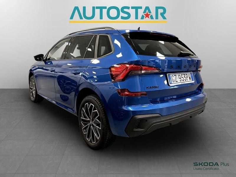 Usata Skoda Kamiq 116 CV (85 kW) 2025 Blu race metallizzato SUV
