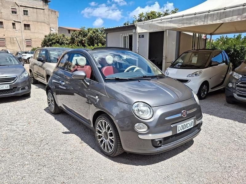 Usata Fiat 500 Lounge 95 CV (69 kW) 2010 Grigio Berlina
