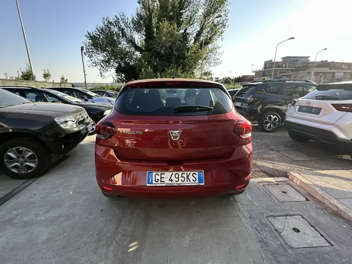 Usata Dacia Sandero Stepway 101 CV (74 kW) 2021 Rosso Utilitaria