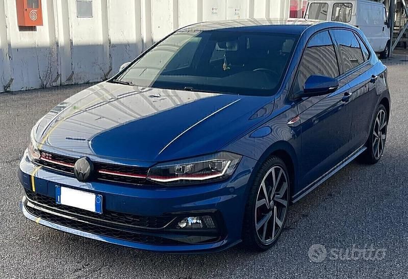 Blu Usata 2019 VW Polo GTI Tre volumi | 20.900 € (Buon prezzo) - Immagine 1/4