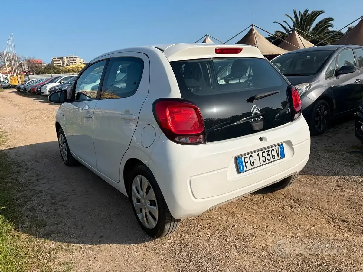 Usata Citroën C1 69 CV (50 kW) 2016 Bianco Utilitaria