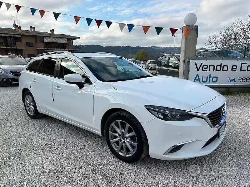 Usata Mazda 6 Evolve 150 CV (110 kW) 2017 Bianco Station wagon
