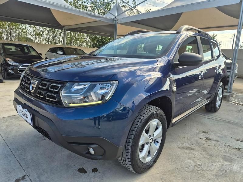 Usata Dacia Duster Prestige 115 CV (84 kW) 2018 Blu Berlina