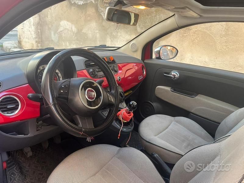 Usata Fiat 500 2008 Rosso Berlina