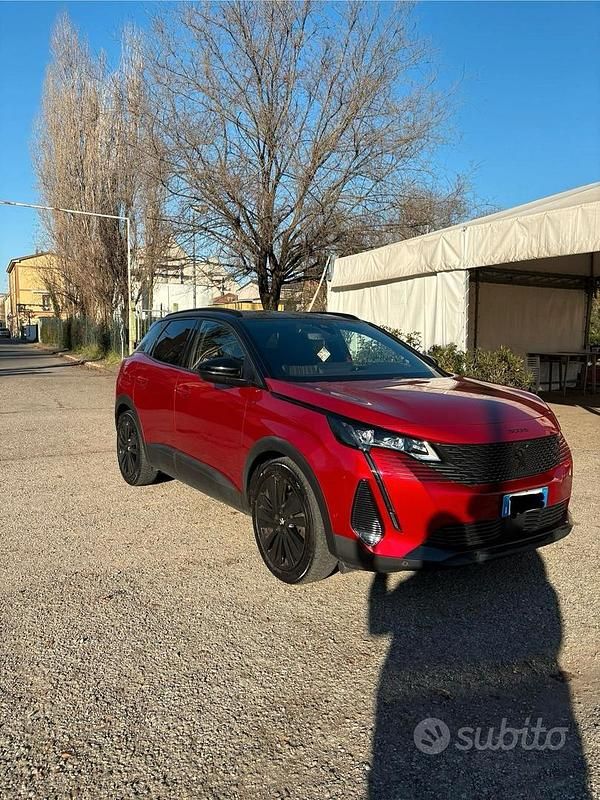 Usata Peugeot 3008 GT 131 CV (96 kW) 2020 Rosso SUV