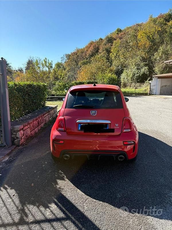 Usata Abarth 595 Turismo 2020 Rosso Utilitaria