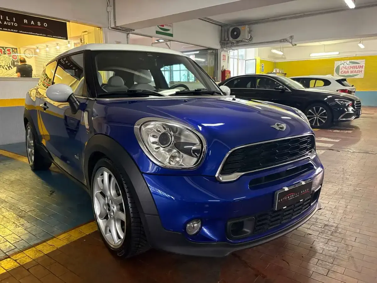 Usata Mini Cooper S Paceman 184 CV (135 kW) 2014 Blu/azzurro SUV