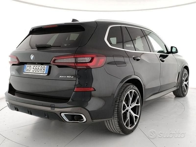 Usata BMW X5 M Sport 340 CV (250 kW) 2020 Nero SUV