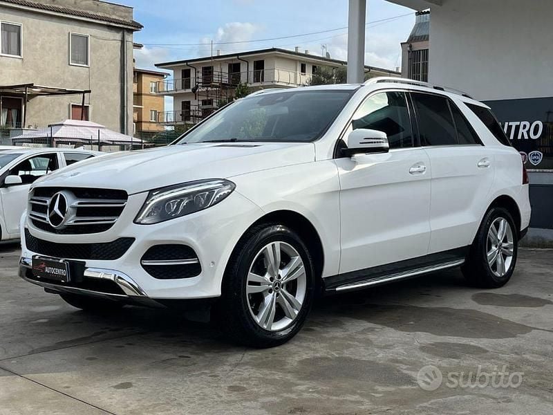 Usata Mercedes GLE250 Exclusive 204 CV (150 kW) 2016 Bianco SUV