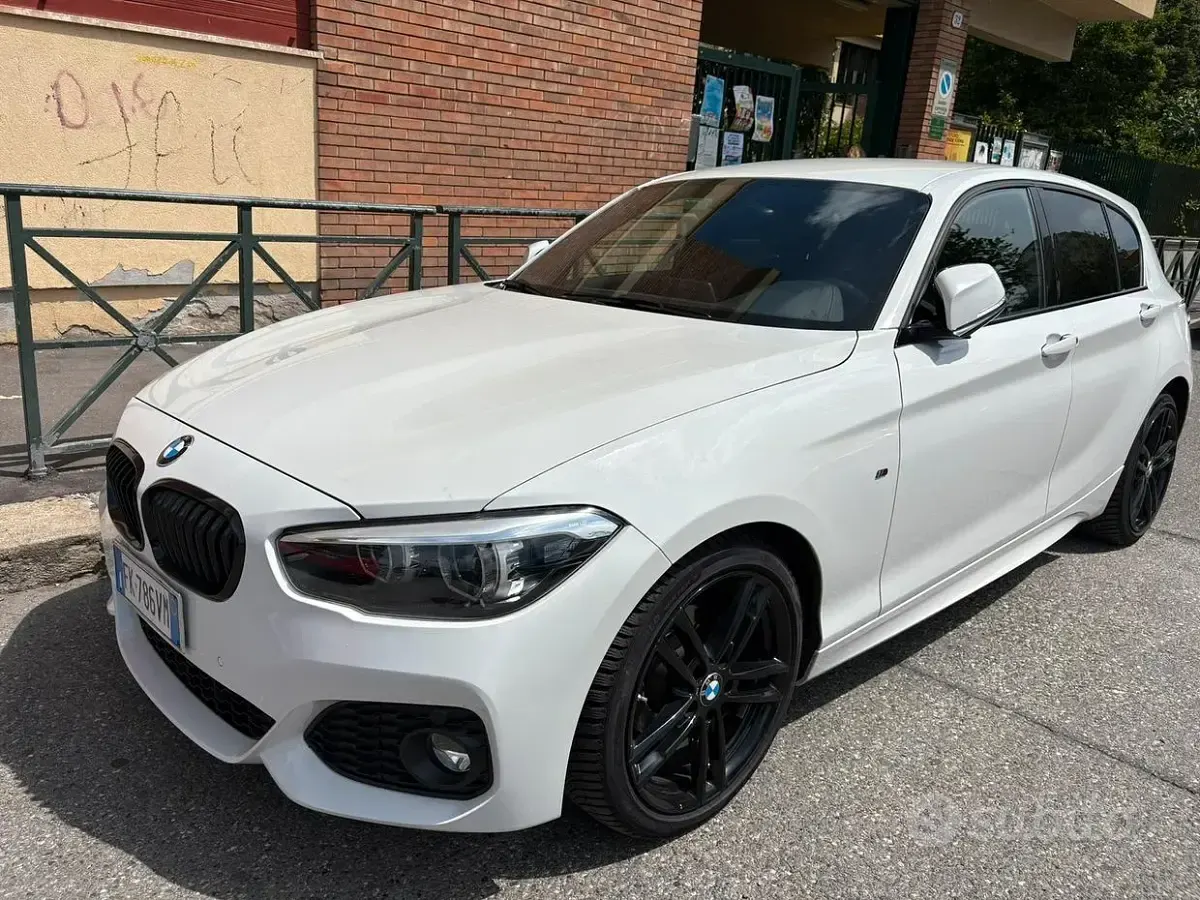 Usata BMW 116 M Sport 116 CV (85 kW) 2017 Bianco Utilitaria