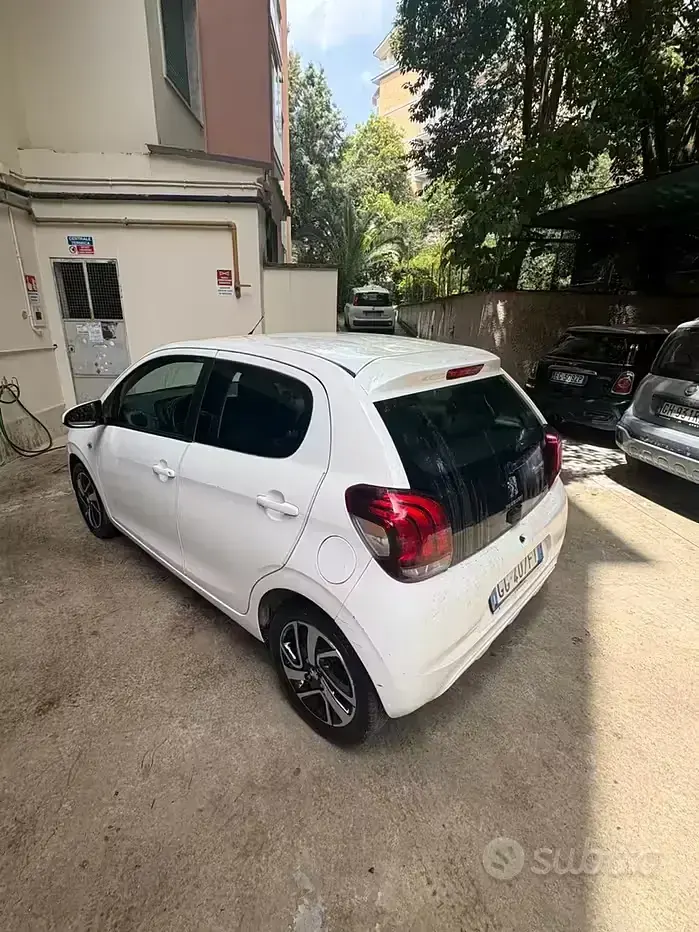 Usata Peugeot 108 Active 72 CV (52 kW) 2021 Bianco Berlina