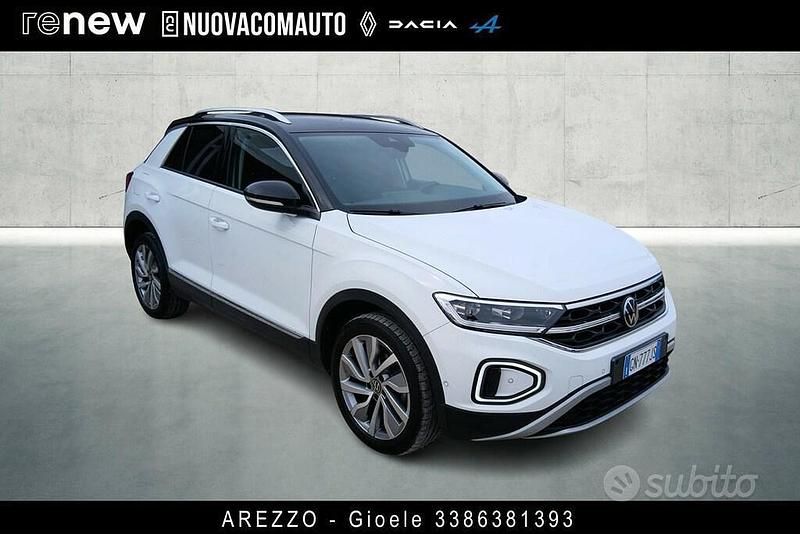 Usata VW T-Roc Style 116 CV (85 kW) 2023 Bianco SUV