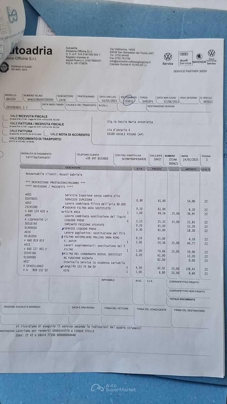 Usata VW Polo Comfortline 90 CV (66 kW) 2011 Argento Utilitaria